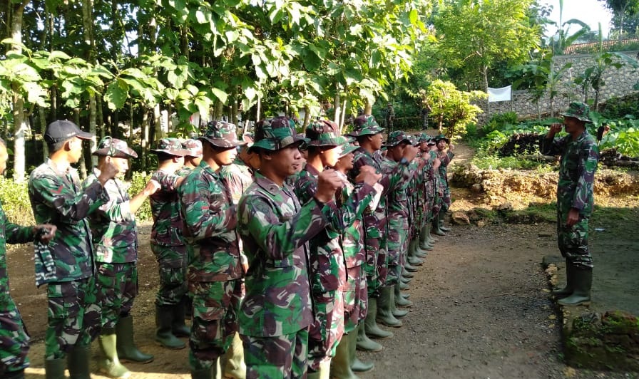 Apel Pagi Dan Doa Awali Tentara Bekerja Di Lokasi Tmnd Mitratoday