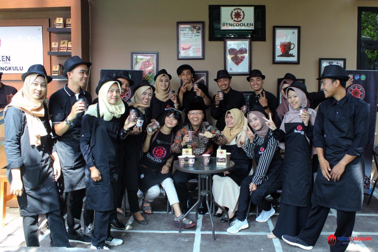 Branding Kopi Bengkulu, Gubernur Rohidin Bersama Bencoolen Coffee Goes ...