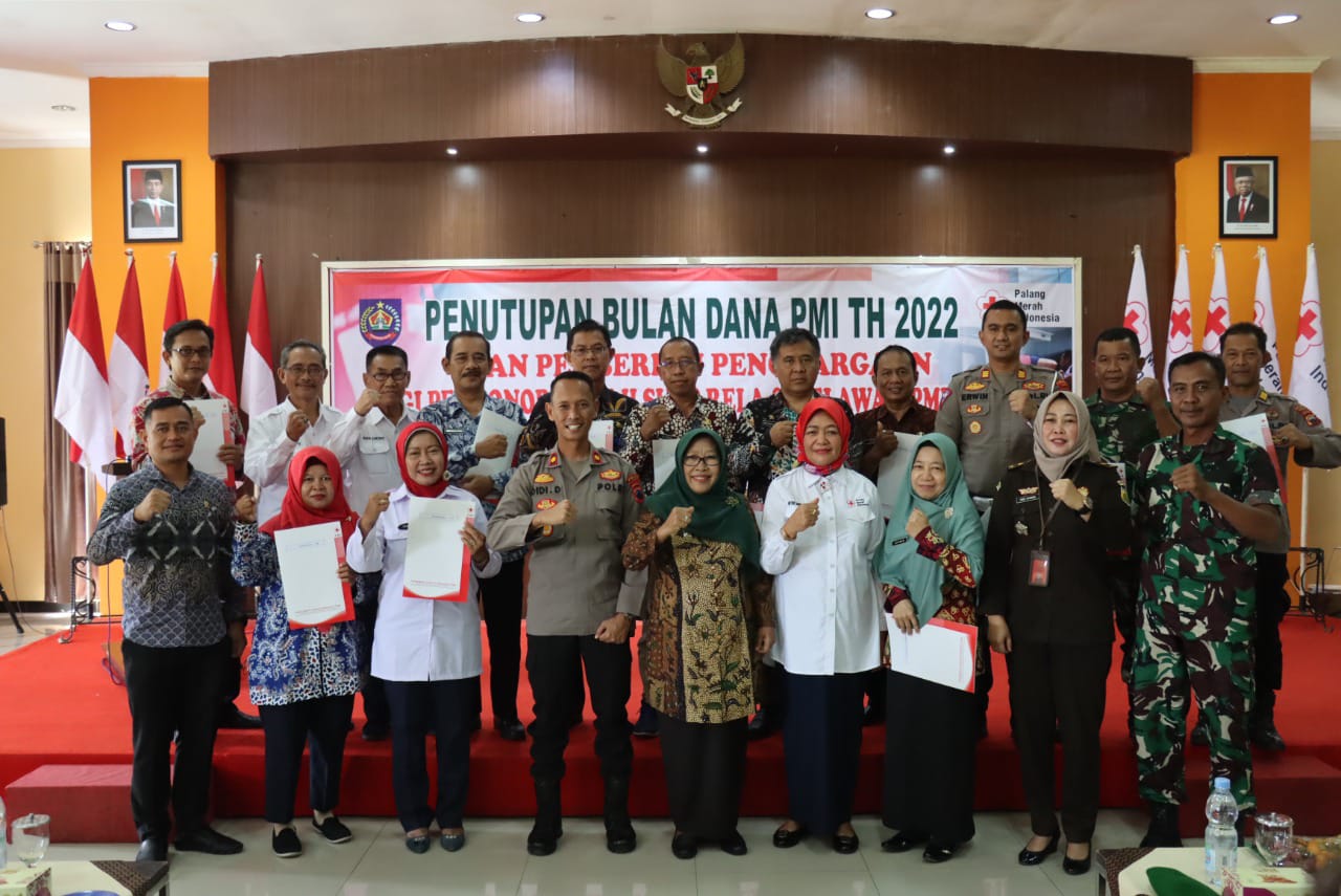 Lampaui Target, Sumbangan Bulan Dana PMI Kabupaten Tegal 2022 Mencapai ...