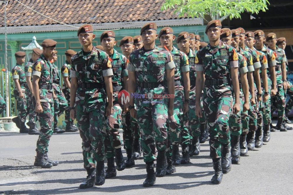 47 Taruna Akmil Mengikuti Kegiatan Latihan OJT Taruna Di Yonif Raider 408 Suhbrastha Daerah