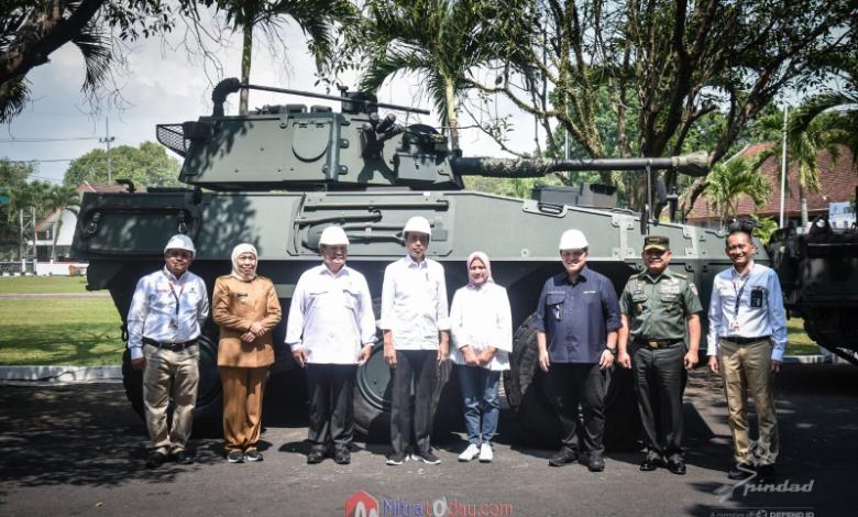 Usai Tinjau PT Pindad, Jokowi Sebut Industri Pertahanan Miliki Prospek ...